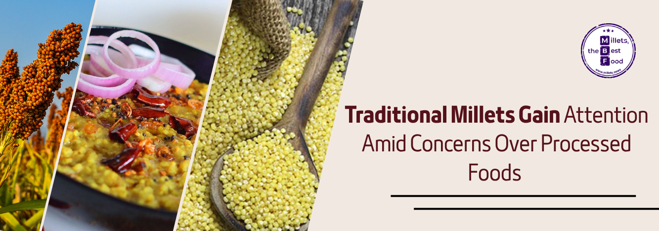 Traditional Millets Gain Attention Amid Concerns Over Processed Foods 
