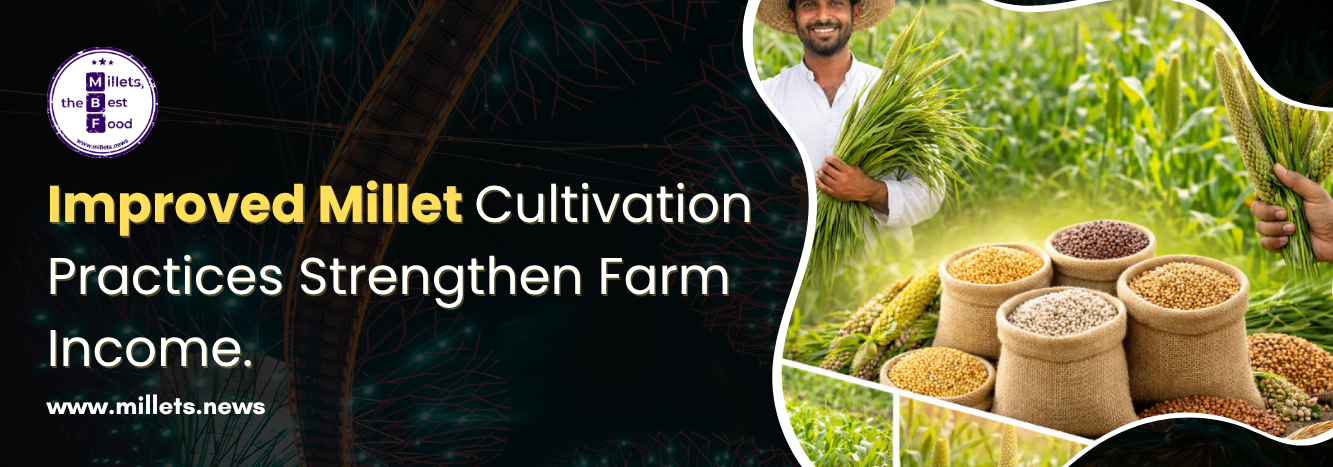 Improved Millet Cultivation Practices Strengthen Farm Income