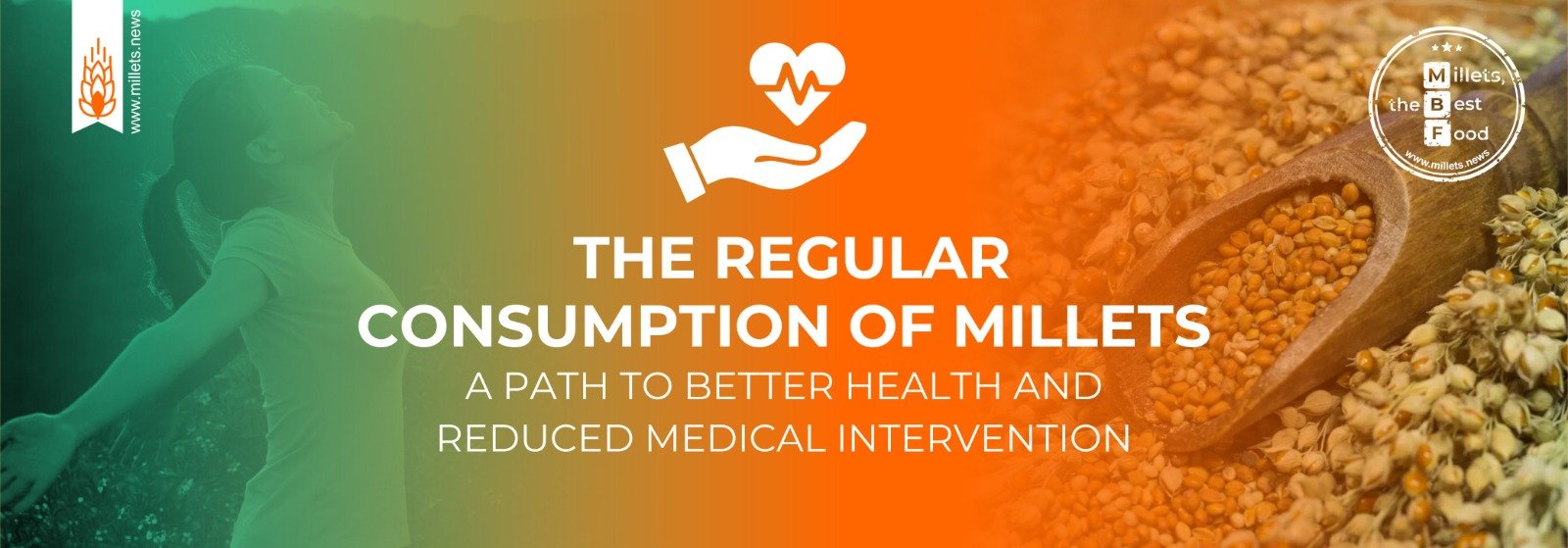 The regular consumption of millets can contribute positively to health, potentially reducing the need for medical intervention.