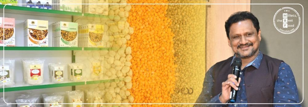 Millets will now be available to all: Businessman Prasanna Srinivas Sarakadam
