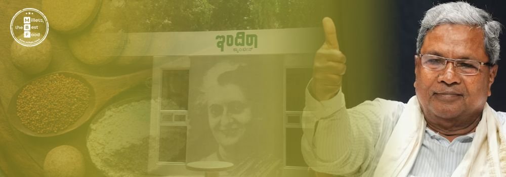 Karnataka CM Siddaramaiah says food made of millets will now be provided in schools and Indira canteens