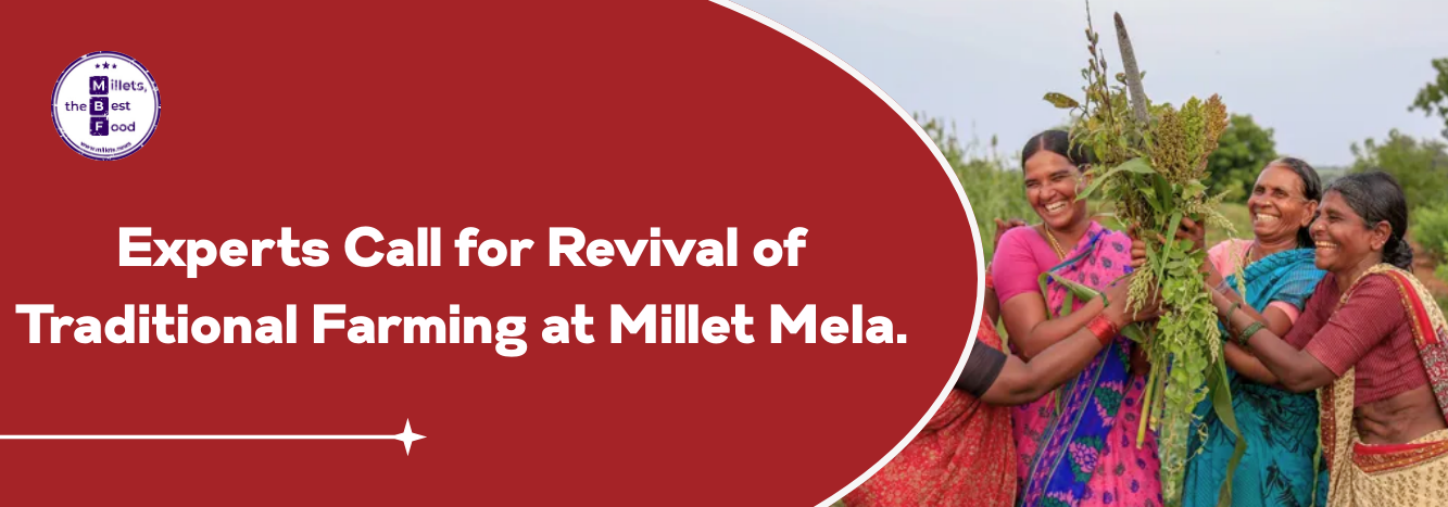 Experts Call for Revival of Traditional Farming at Millet Mela