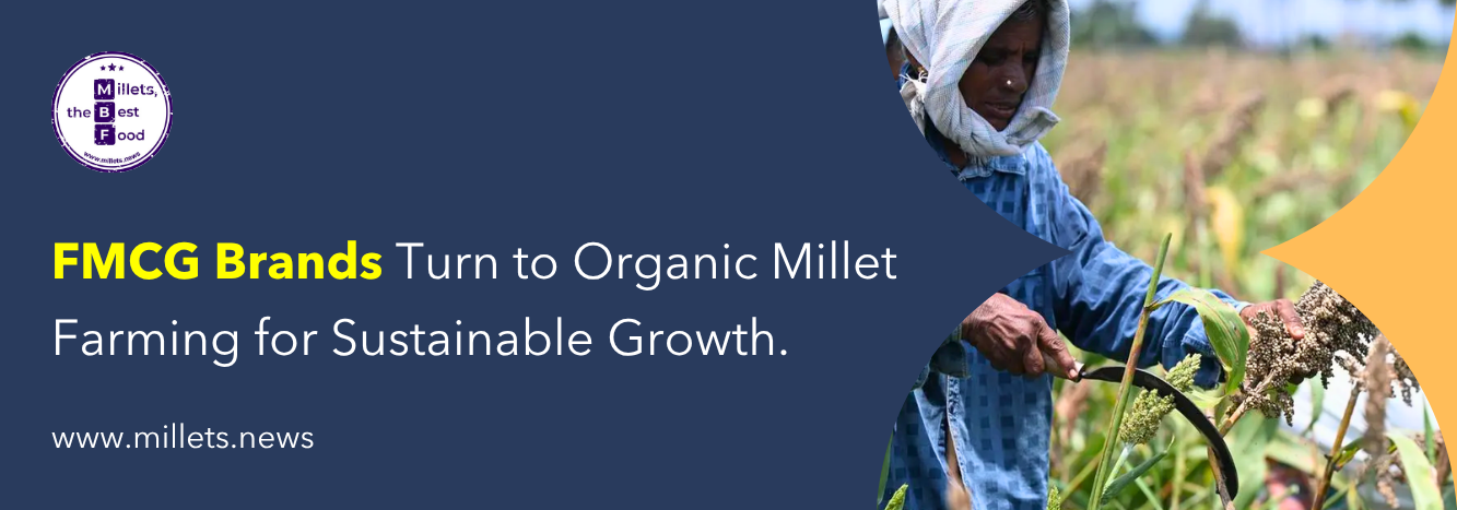 FMCG Brands Turn to Organic Millet Farming for Sustainable Growth