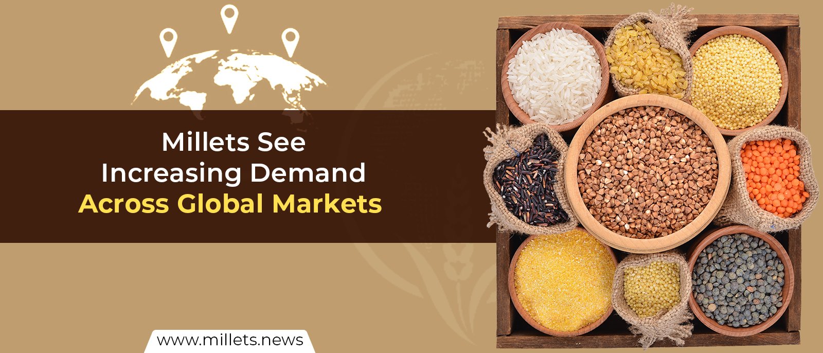 Millets See Increasing Demand Across Global Markets