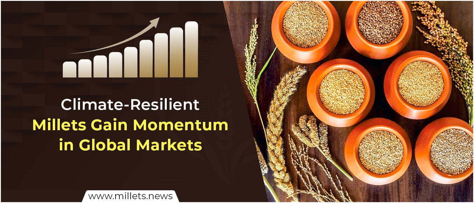 Climate-Resilient Millets Gain Momentum in Global Markets