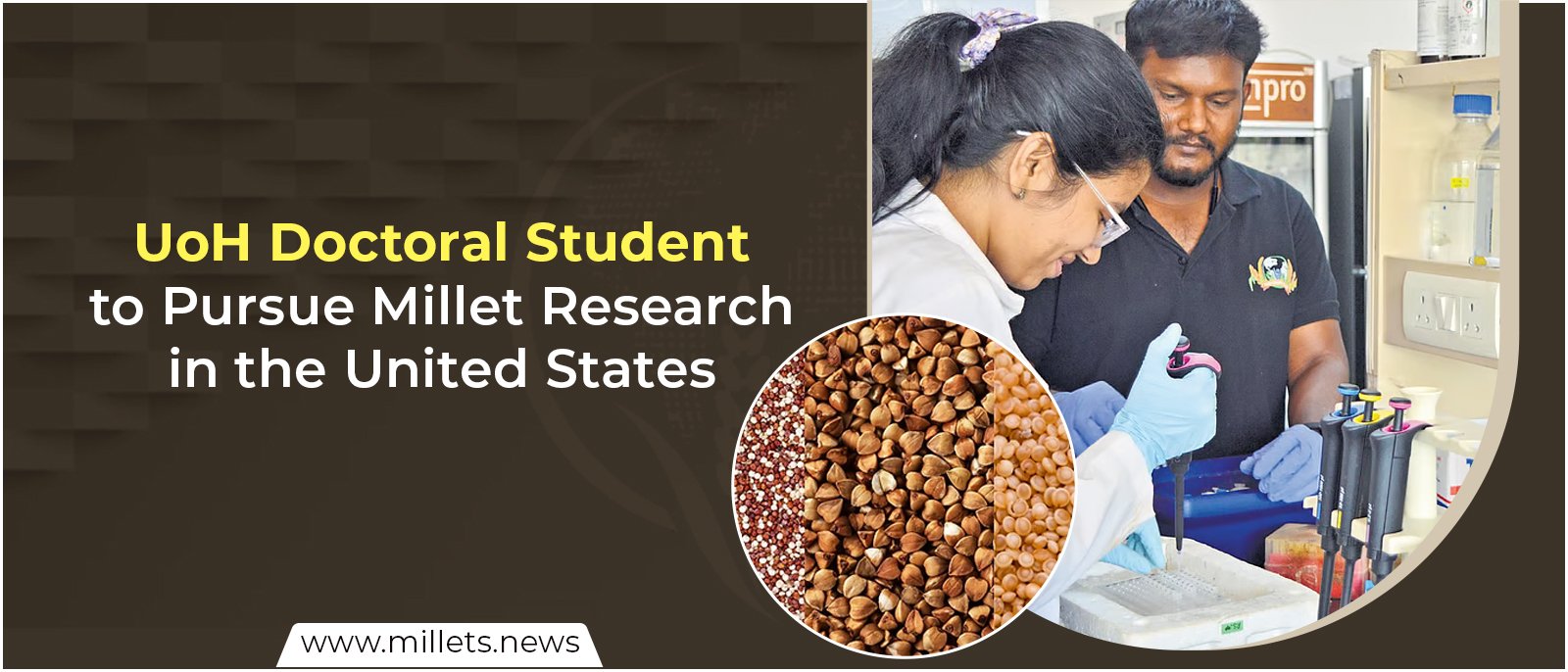 UoH Doctoral Student to Pursue Millet Research in the United States