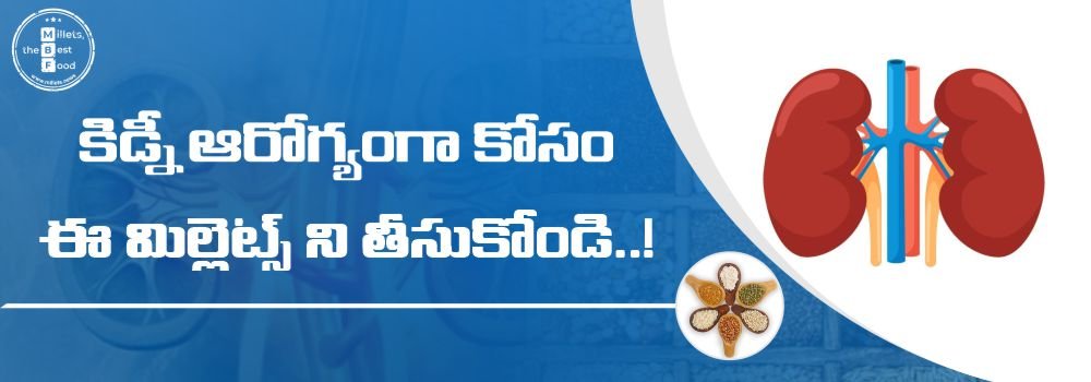 కిడ్నీ ఆరోగ్యంగా కోసం ఈ మిల్లెట్స్ ని తీసుకోండి..!