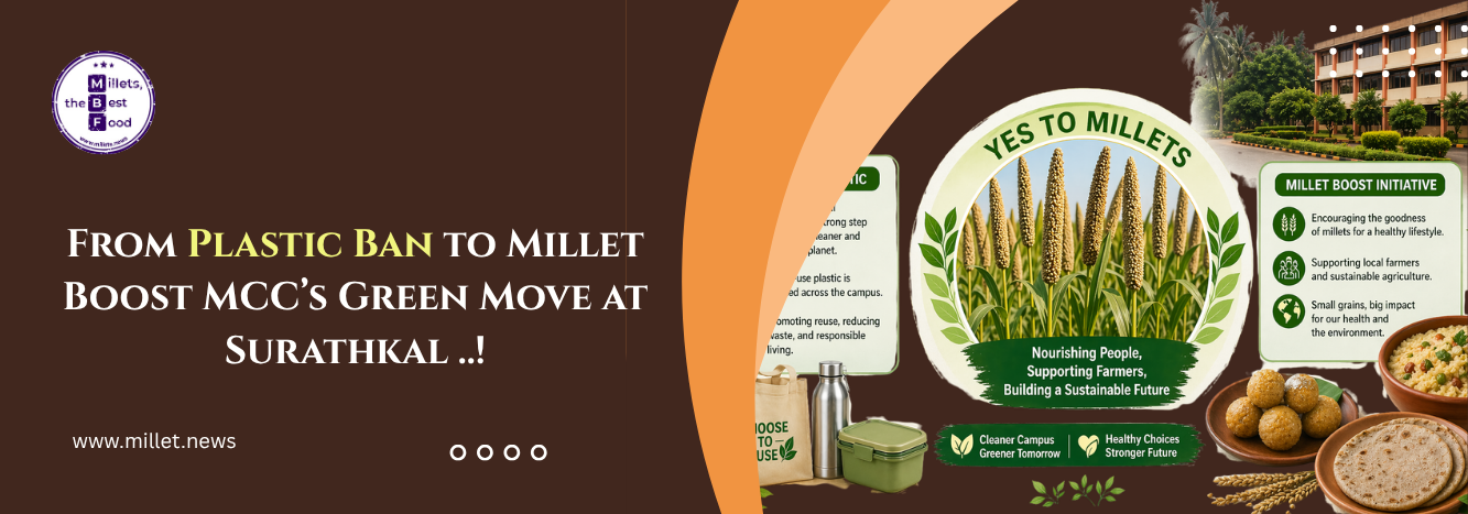 From Plastic Ban to Millet Boost MCC’s Green Move at Surathkal 