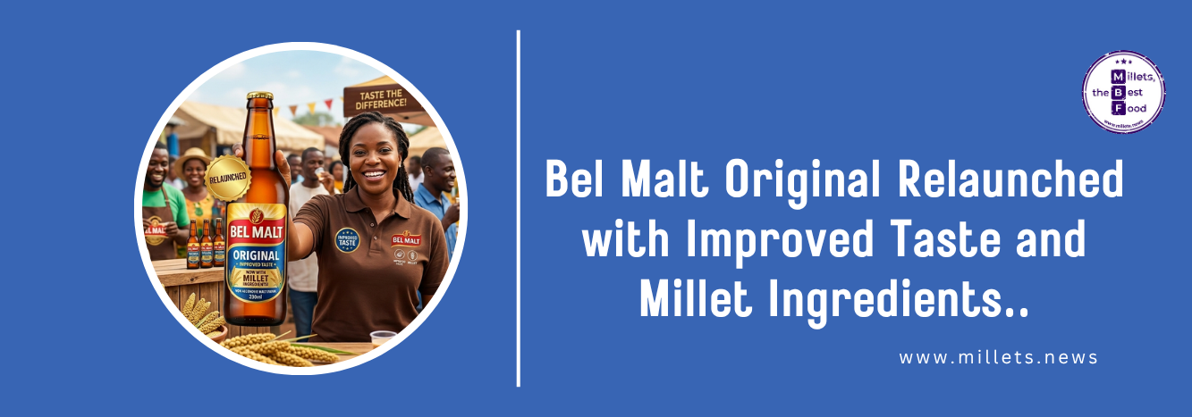 Bel Malt Original Relaunched with Improved Taste and Millet Ingredients