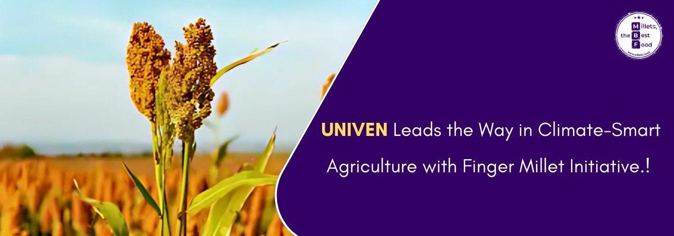 UNIVEN Leads the Way in Climate-Smart Agriculture with Finger Millet Initiative